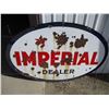 Image 7 : Oval 3 star Imperial Dealer (ESSO) double sided porcelain sign - 60x40