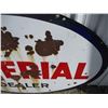 Image 8 : Oval 3 star Imperial Dealer (ESSO) double sided porcelain sign - 60x40