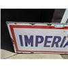 Image 2 : Imperial Oil Limited porcelain sign - 3/4" flanged around - 71" x 17"