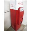Image 4 : 1950's Coca-Cola Vending Machine #44 - 58" x16" (has keys) - no handle