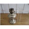 Image 3 : Aladdin Lamp (silver plated) with chimney