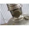 Image 3 : Aladdin Lamp (silver plated) with chimney