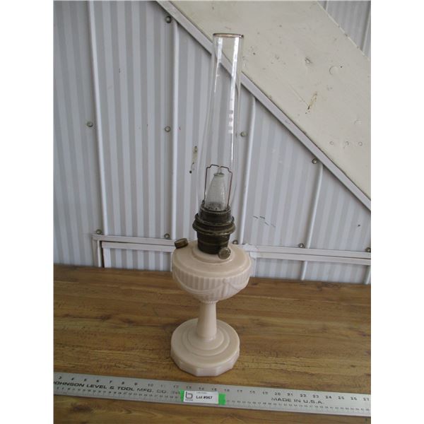 Aladdin Lamp (pink) with chimney