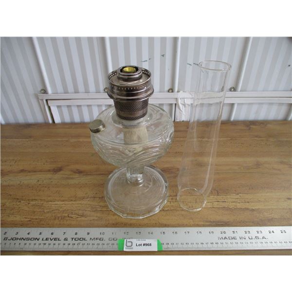 Aladdin Lamp (clear) with chimney