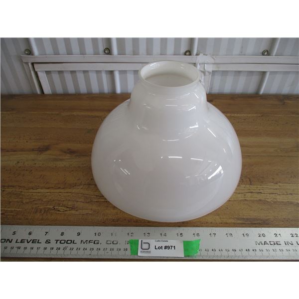 White shade 11.5" round