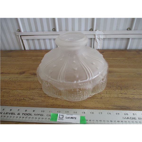 Clear shade 7.75" round