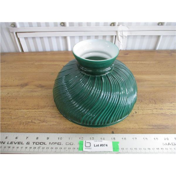 Green shade 9.75" round