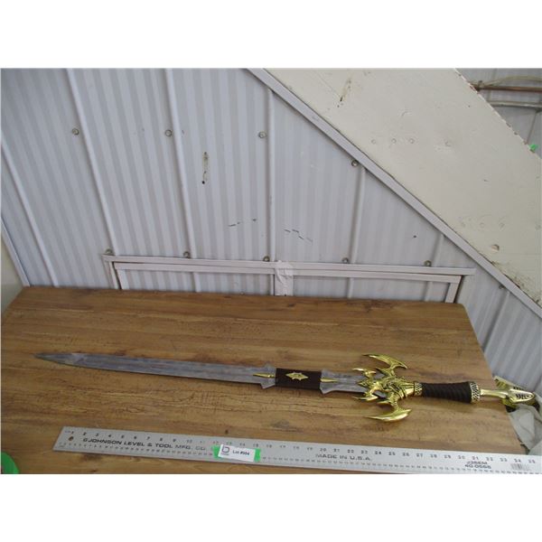 Decorative fantasy sword