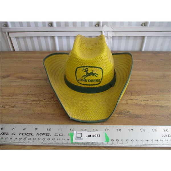 John Deere straw hat