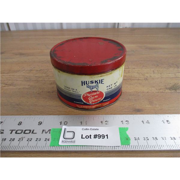 Huskie grease gun tin - 1lb