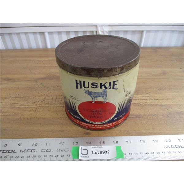 Huskie grease gun tin - 5lb