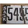 Image 2 : 1913 Sask License Plate (porcelain)