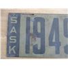 Image 2 : 1916 Sask License Plate (tin)