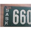 Image 2 : 1918 Sask License Plate - Low # (metal)