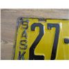 Image 4 : 1923 Sask License Plate