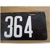 Image 3 : 1922 (Tag) Sask License Plate (porcelain - paint touch ups)
