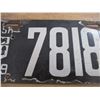 Image 4 : 1919 Sask License Plate (porcelain)