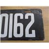 Image 3 : 1921 (Tag) Sask License Plate (porcelain - paint touch ups)