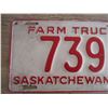 Image 2 : 1940 (Farm Truck) Sask License Plate - Low #