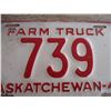 Image 4 : 1940 (Farm Truck) Sask License Plate - Low #