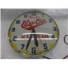 Image 6 : Co-op Ice Cream Lighted Clock – tin – (16” round) working