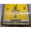 Image 3 : Lexion Genuine parts lighted clock (Saskatchewan) – 14”x17” working
