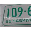 Image 3 : 1966 Sask License Plate Set – great condition