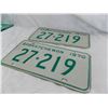 Image 3 : 1970 Sask License Plate Set – good condition