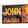 Image 2 : John Deere Farm Implements Acrylic sign (black) – 36” x 12”