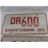 Image 3 : 1971 Dealer + 1971 Sample – Sask License plates