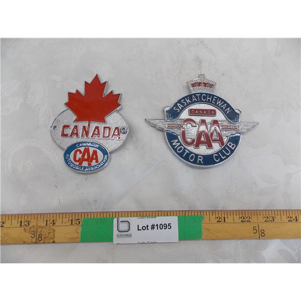 (2) CAA Emblems