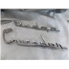Image 3 : 1956 Dodge Crusader Chrome Pieces, Hood Emblem, other Emblems
