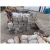 Image 5 : Stone Pile + (2) piles of cinderblocks. Must take all.