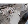 Image 8 : Stone Pile + (2) piles of cinderblocks. Must take all.