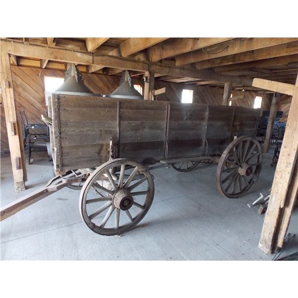 Antique wagon cart - 11 feet long