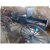 Image 1 : Wooden spoked horse buggy - 8ft buggy + 10ft draw bar