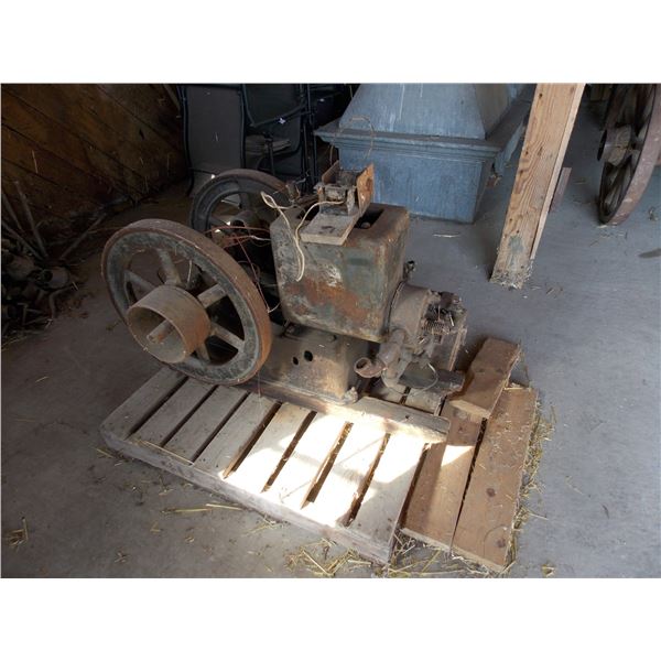 Fuller & Johnson antique stationary motor – engine # 55755