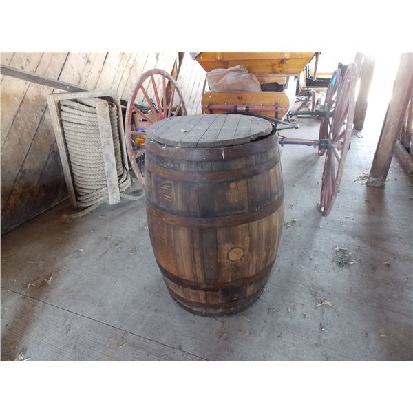 Antique barrel