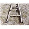 Image 2 : Antique wooden ladder - 10ft long extendable