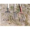 Image 2 : (3) small pitch forks