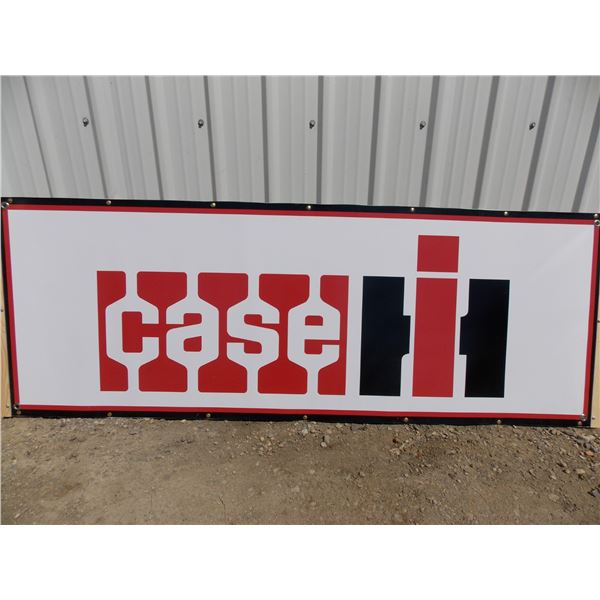 Case – Banner mounted on plywood - 62x22