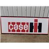 Image 1 : Case – Banner mounted on plywood - 62x22