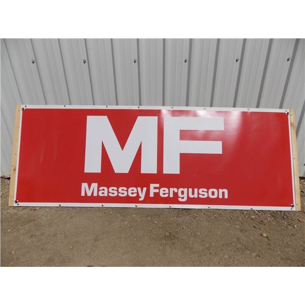 Massey Ferguson - Banner mounted on plywood – 62x22