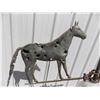 Image 3 : Weathervane – Horse pointing with milk glass globe – WC Shinn Mfg Co – 56” long
