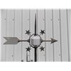Image 2 : Weathervane – Pointing arrow with milk glass – patent pending – 50” long
