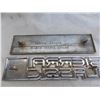 Image 4 : (2) GMC Sierra Truck Emblems, one metal one plastic