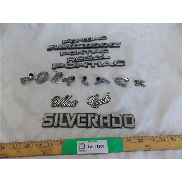 Chevrolet Vehicle Emblems