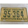 Image 2 : 1953 Sask License Plate – Really good condition - #95-364