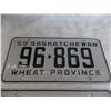 Image 2 : Matching Pair – 1959 Sask License Plates – both great condition (almost unused)