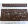 Image 5 : 1935 Sask License Plate – matching pair